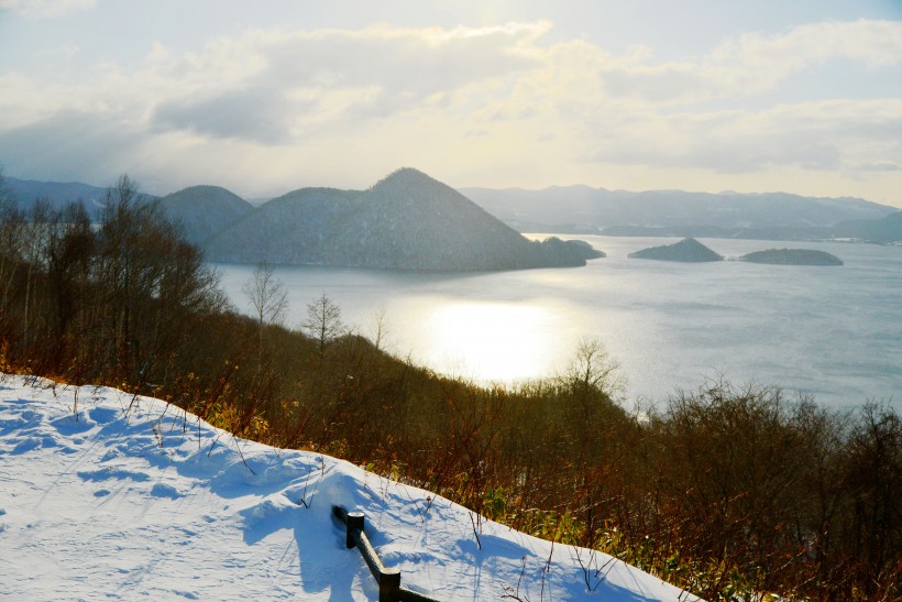 日本北海道洞爷湖风景图片(12张)