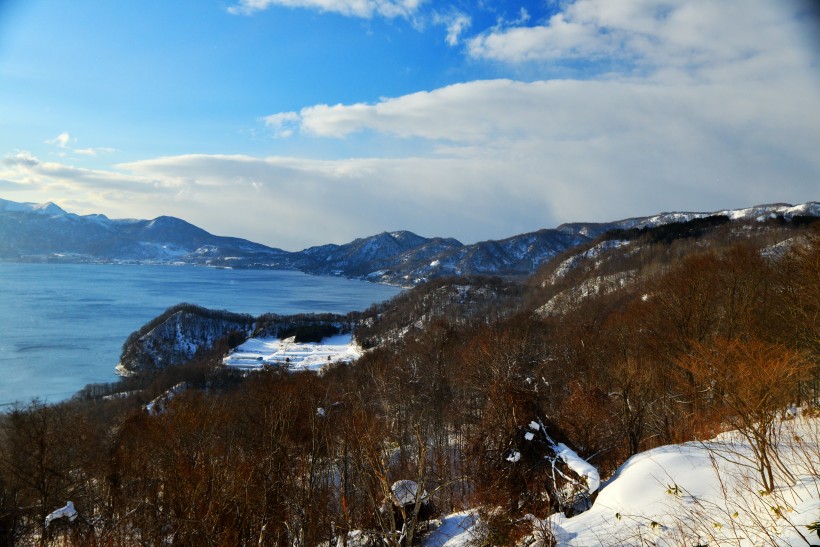 日本北海道洞爷湖风景图片(12张)