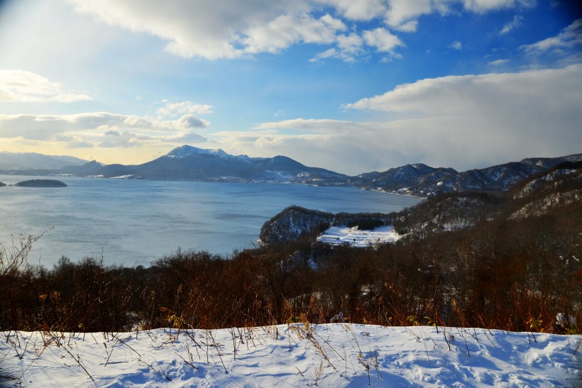 日本北海道洞爷湖风景图片(12张)