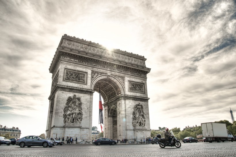 法国巴黎凯旋门图片(11张)