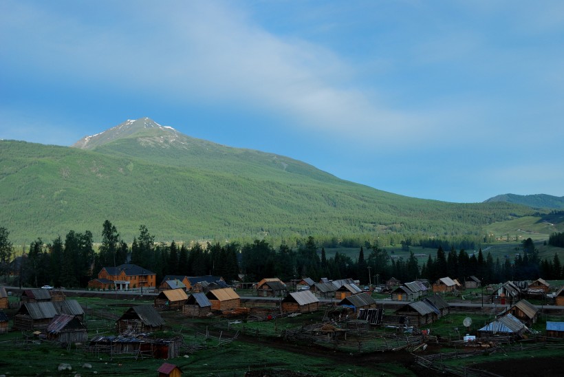 新疆白哈巴图瓦村风景图片(11张)