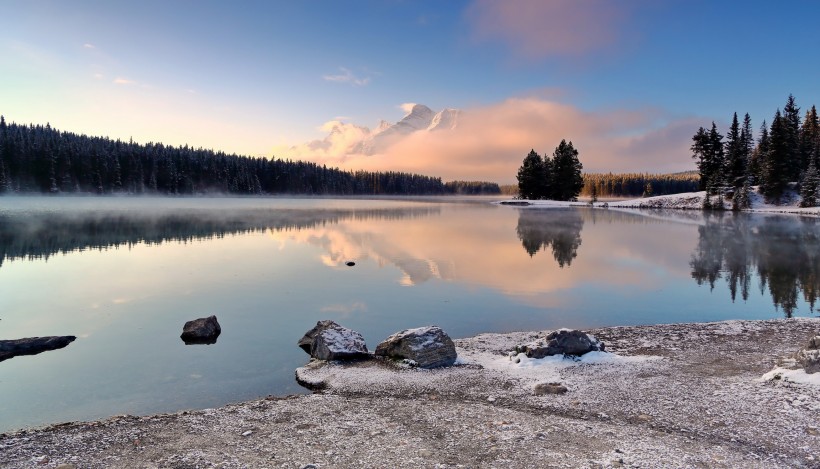 加拿大双杰克湖风景图片(10张)