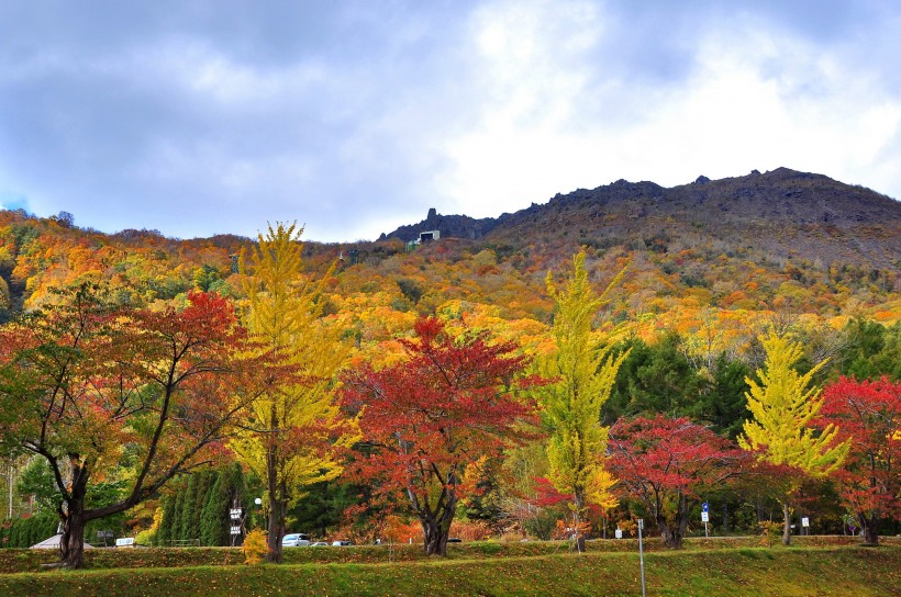 日本有珠山风景图片(19张)