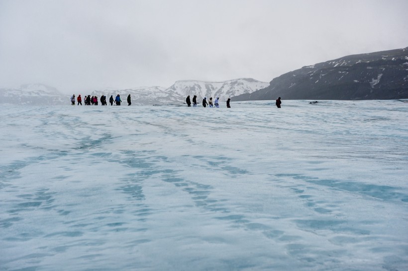 冰岛瓦特纳冰川风景图片(9张)