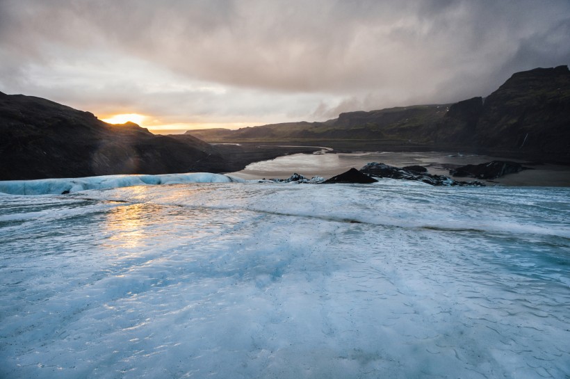 冰岛瓦特纳冰川图片(15张)