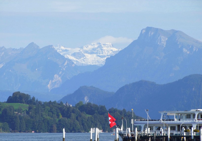 瑞士琉森湖风景图片(11张)