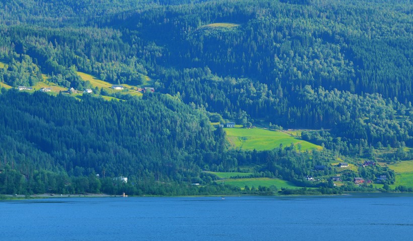 挪威沃斯小城风景图片(14张)