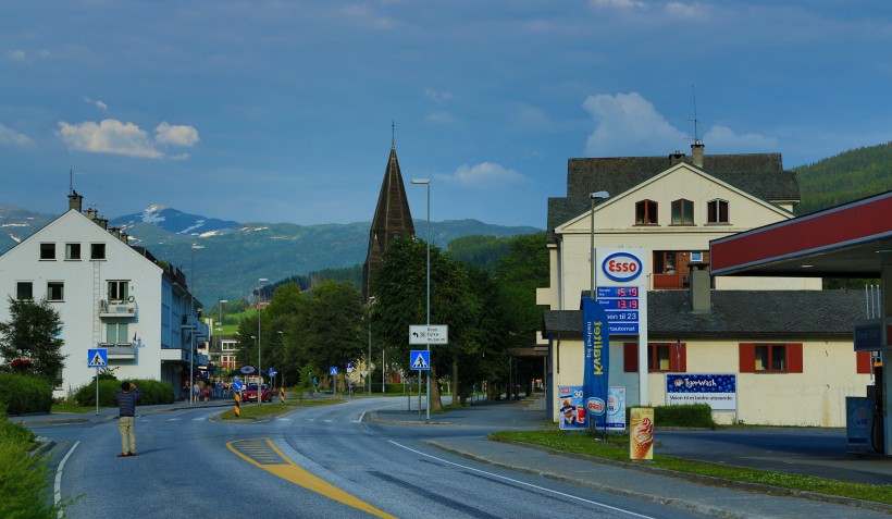 挪威沃斯小城风景图片(14张)