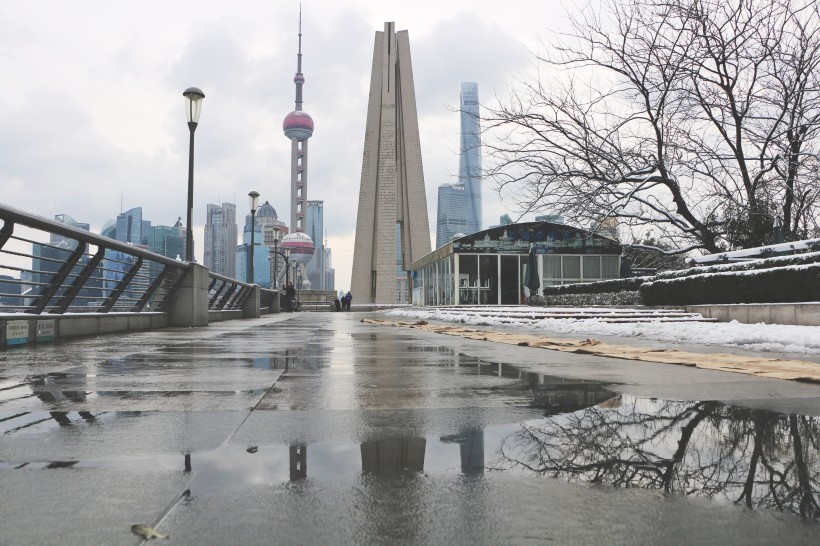 上海外滩金融中心建筑风景图片(14张)