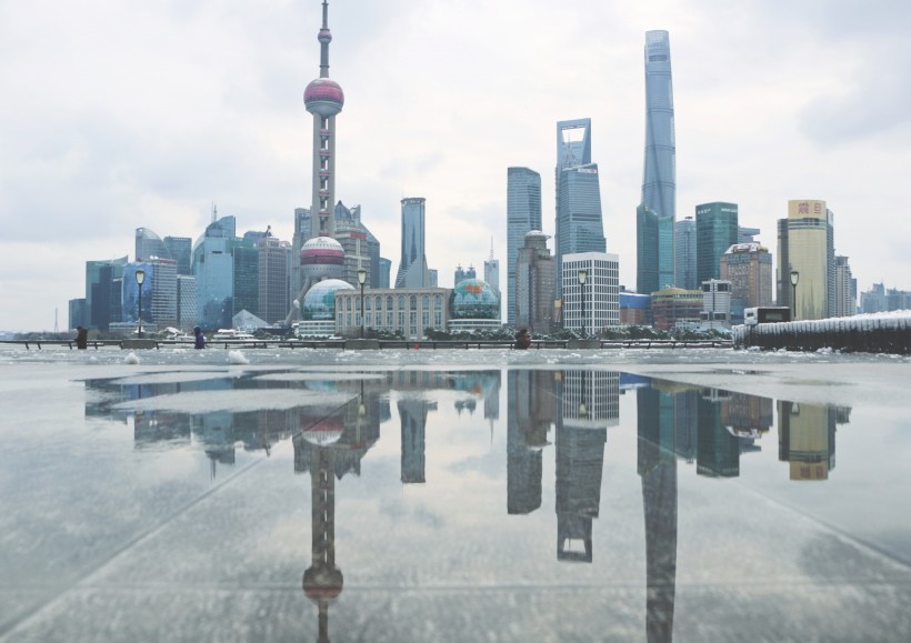 上海外滩金融中心建筑风景图片(14张)