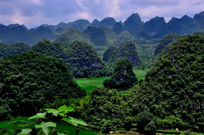 贵州万峰林风景图片(19张)