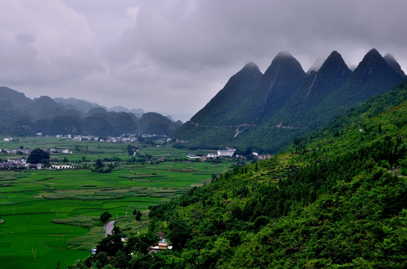 贵州万峰林风景图片(19张)