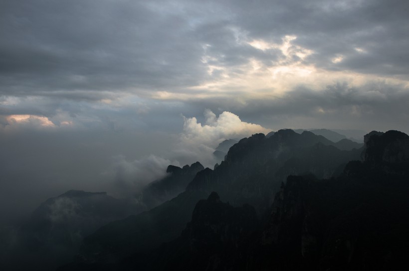 山西晋城王莽岭风景图片(8张)