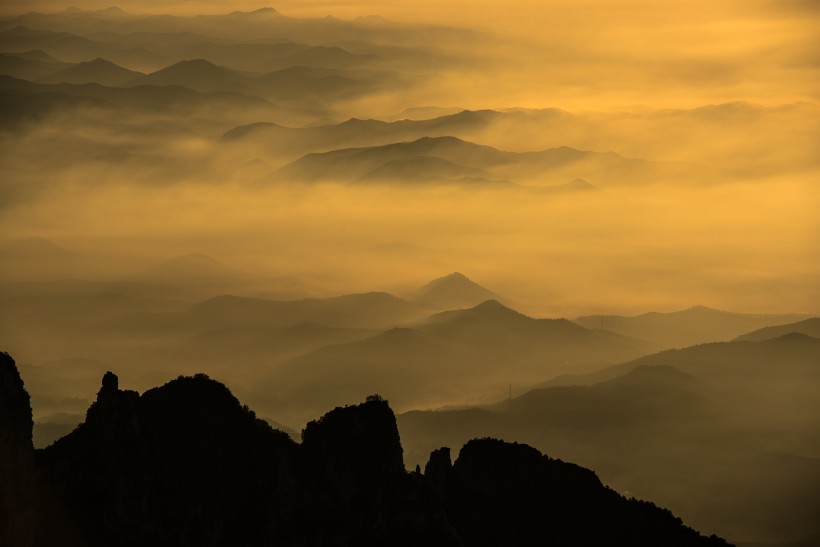 山西晋城王莽岭风景图片(8张)