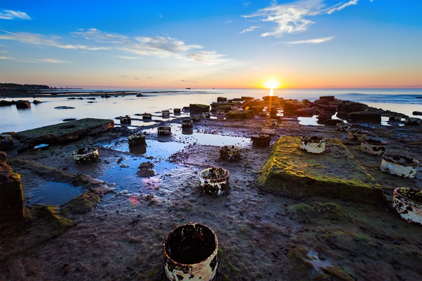 广西北海涠洲岛日落风景图片(8张)