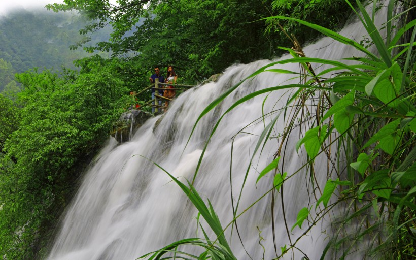 贵州荔波樟江景区卧龙潭风景图片(16张)