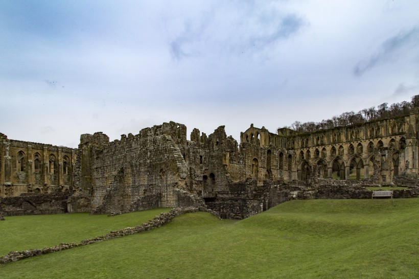 英国里沃兹修道院建筑风景图片(14张)
