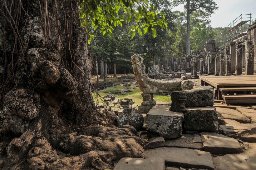 柬埔寨吴哥窟风景图片(11张)
