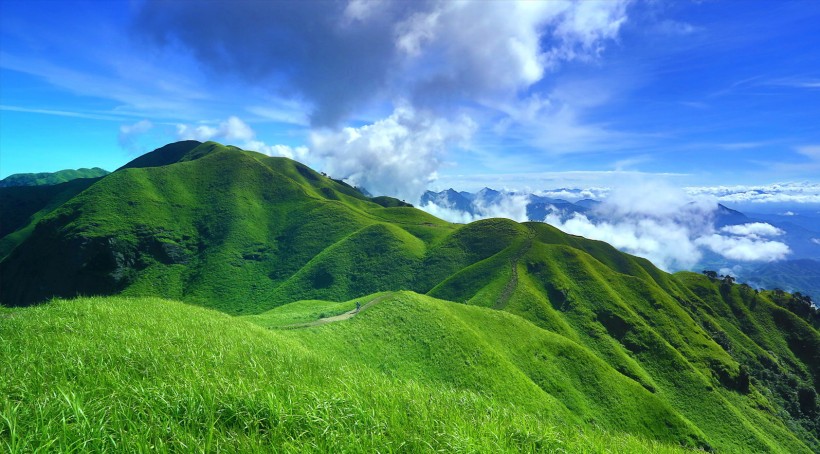 江西武功山风景图片(23张)