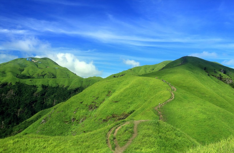 江西武功山风景图片(23张)