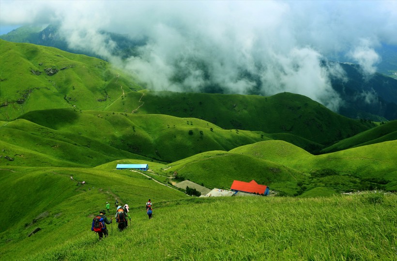 江西武功山风景图片(23张)