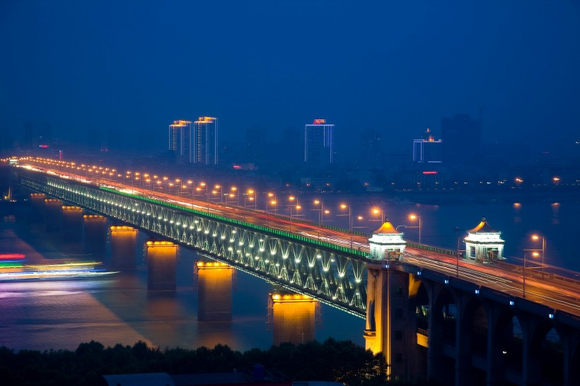 武汉长江大桥图片(6张)