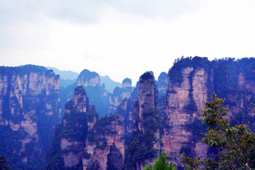 湖南张家界武陵源风景图片(12张)