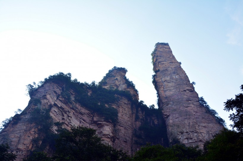 湖南张家界武陵源风景图片(12张)