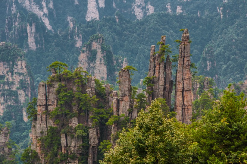 湖南武陵源风景区图片(8张)
