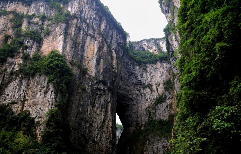 重庆武隆天坑风景图片(11张)