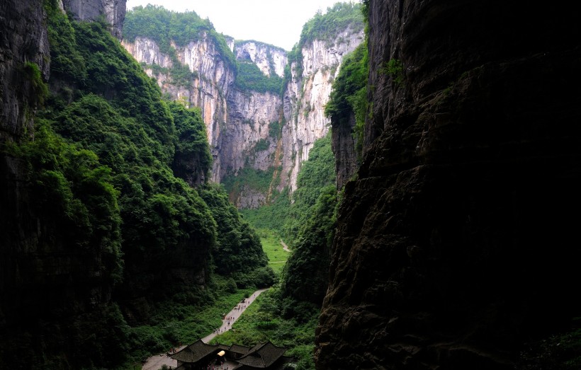 重庆武隆天坑风景图片(11张)