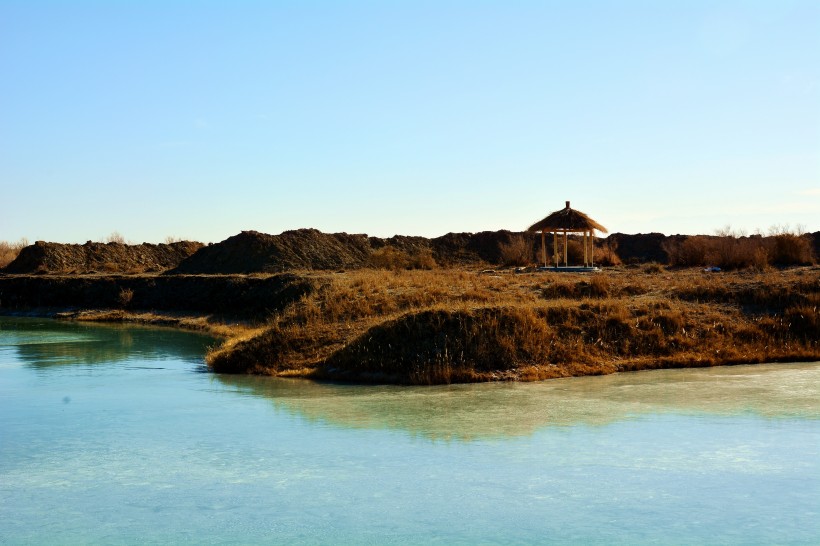 青海格尔木五子湖风景图片(18张)