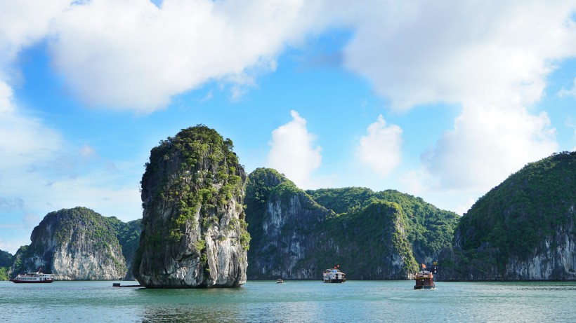 越南下龙湾风景图片(19张)