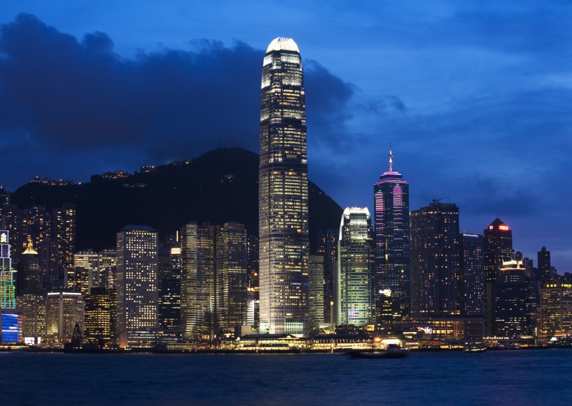 香港繁华夜景图片(7张)