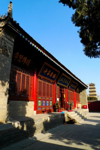 陕西西安香积寺风景图片(11张)