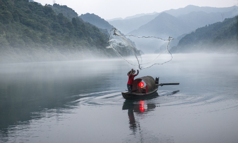 湖南小东江风景图片(11张)