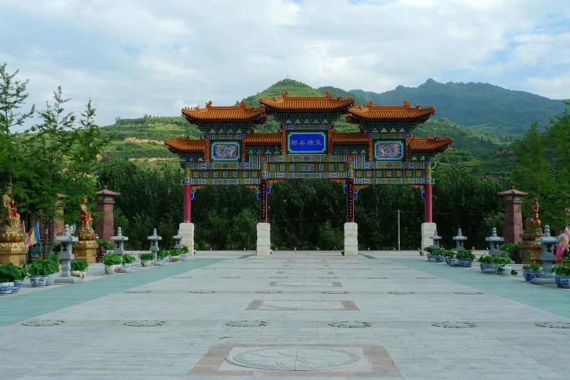 陕西凤县消灾寺风景图片(11张)