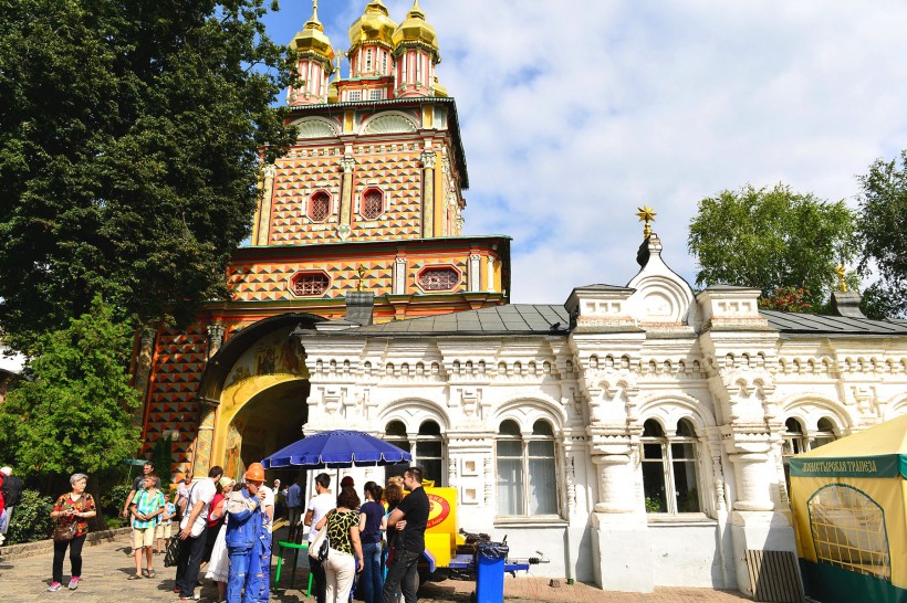 俄罗斯莫斯科谢尔盖修道院风景图片(11张)