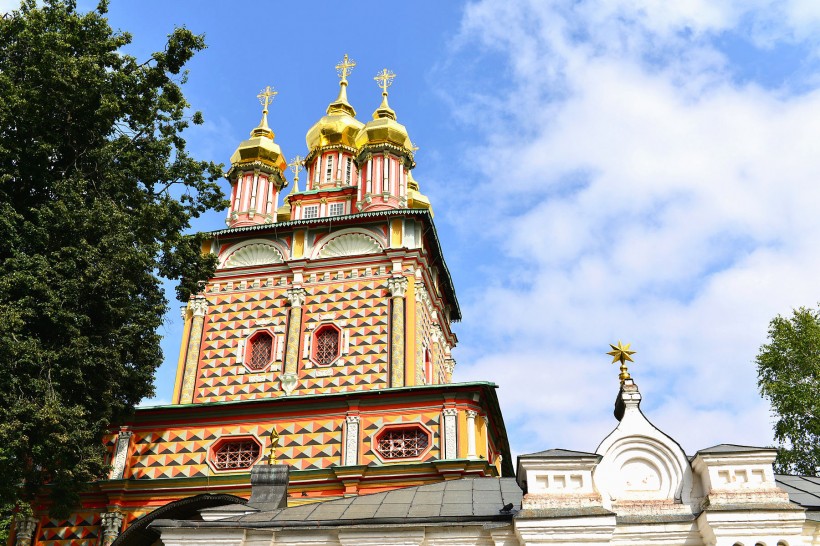 俄罗斯莫斯科谢尔盖修道院风景图片(11张)