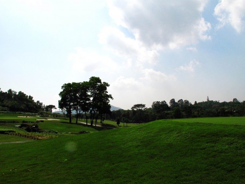 广东深圳西丽球场风景图片(13张)