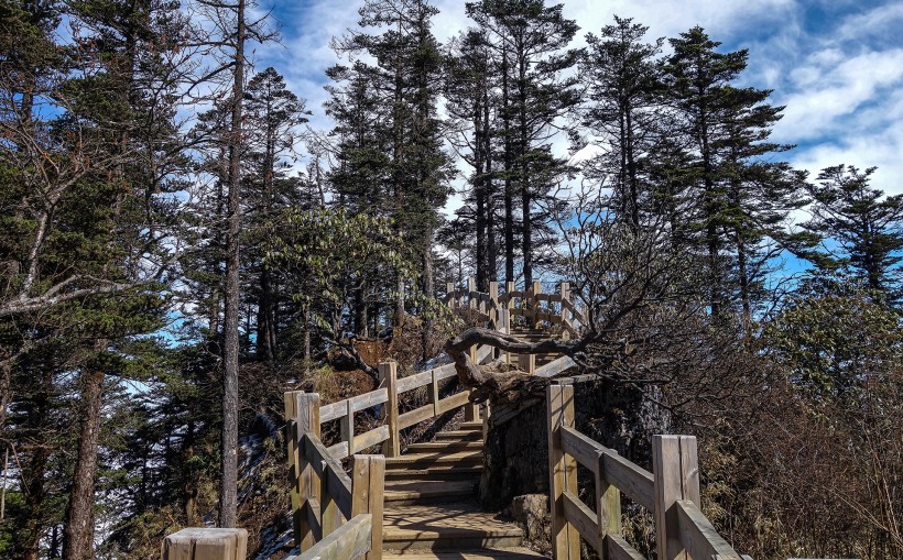 四川西岭雪山风景图片(17张)