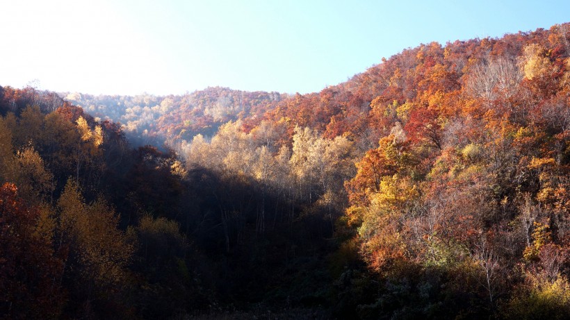 甘肃兰州兴隆山秋季风景图片(17张)