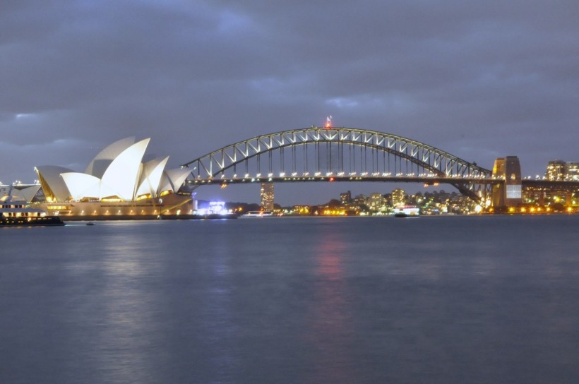 澳大利亚悉尼单孔大桥风景图片(18张)