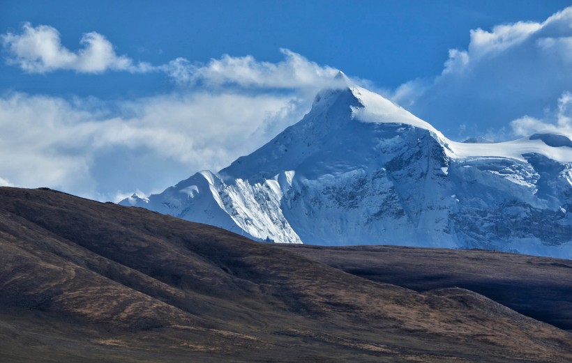 西藏希夏邦马峰风景图片(8张)