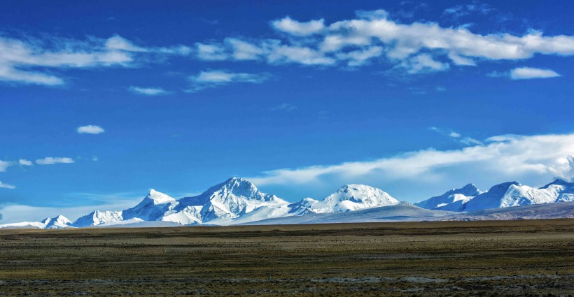 西藏希夏邦马峰风景图片(8张)