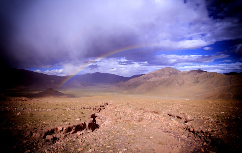 西藏玛旁雍错风景图片(12张)