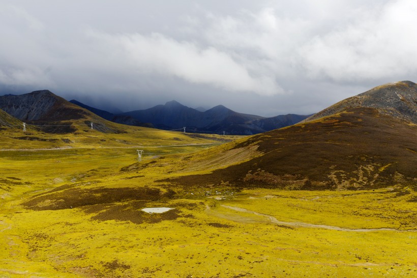 西藏米拉山风景图片(8张)