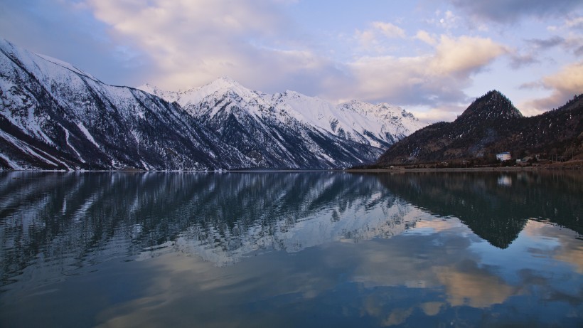 西藏然乌湖风景图片(11张)