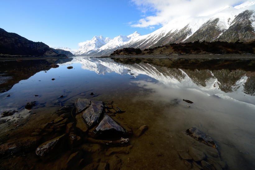 西藏然乌湖风景图片(8张)