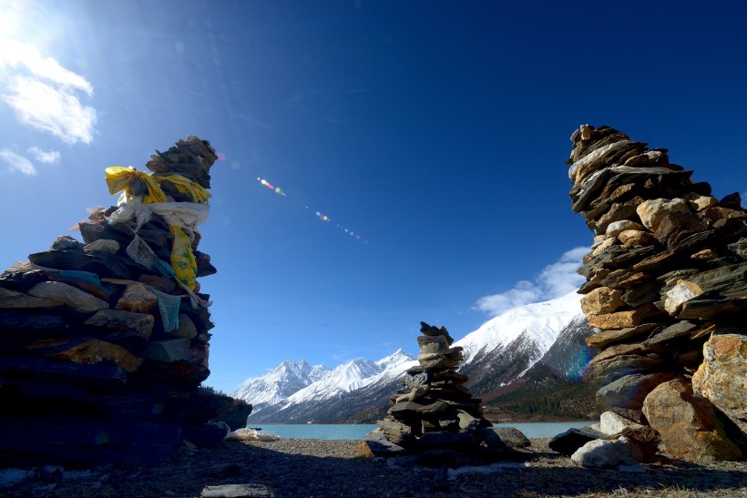 西藏然乌湖风景图片(17张)